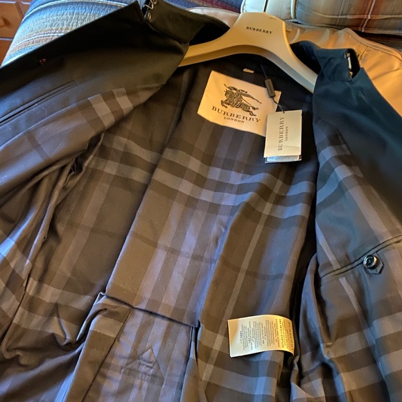 💥2xHP💥 Burberry London Britton Men’s Trench - Picture 2 of 9